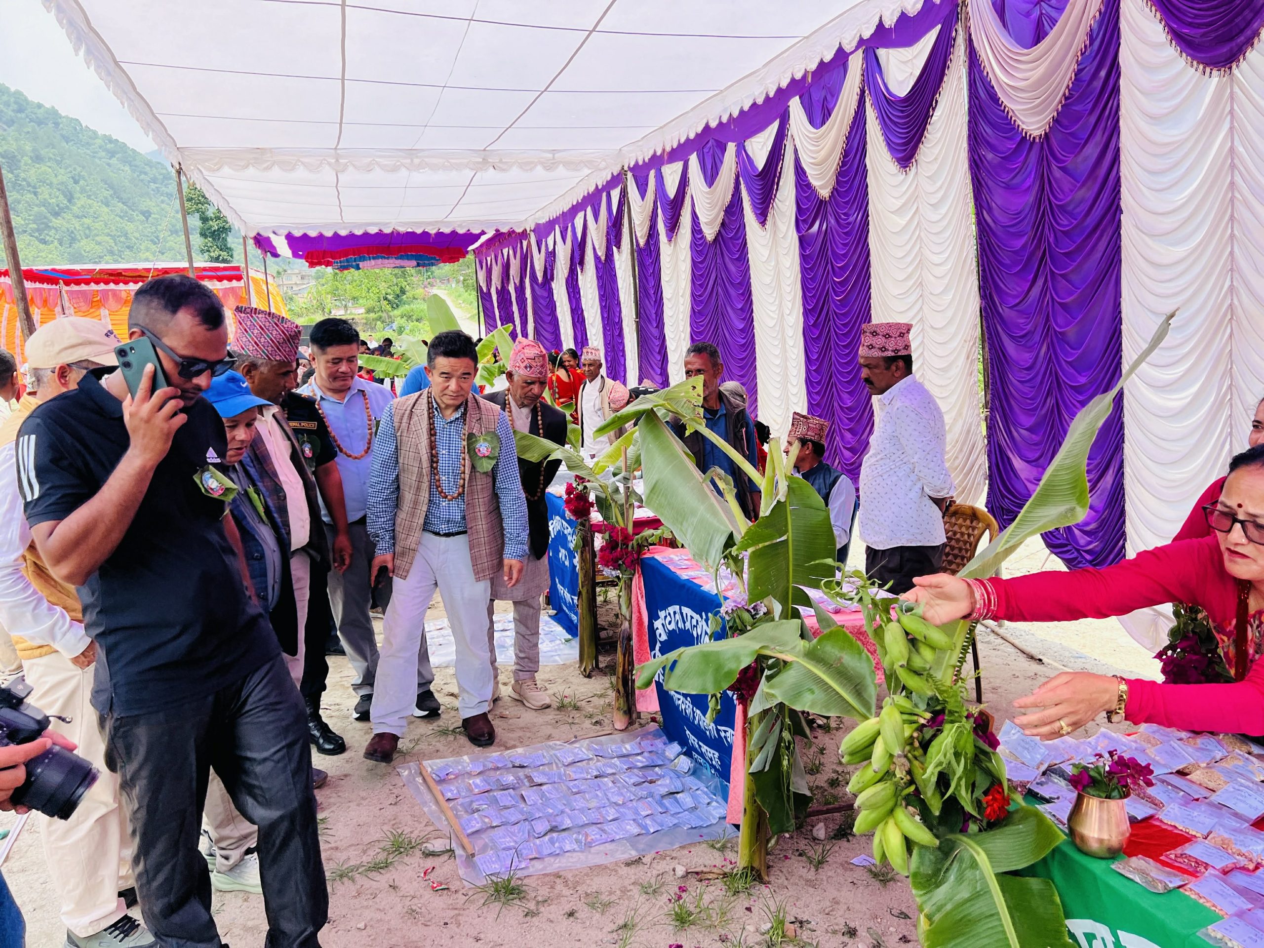 हेलम्बुमा कृषि जैविक विविधता मेला सम्पन्न : रैथाने बाली संरक्षण र सामुदायिक बिउ बैंक स्थापनामा जोड